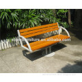 Street furniture wooden salts garden bench